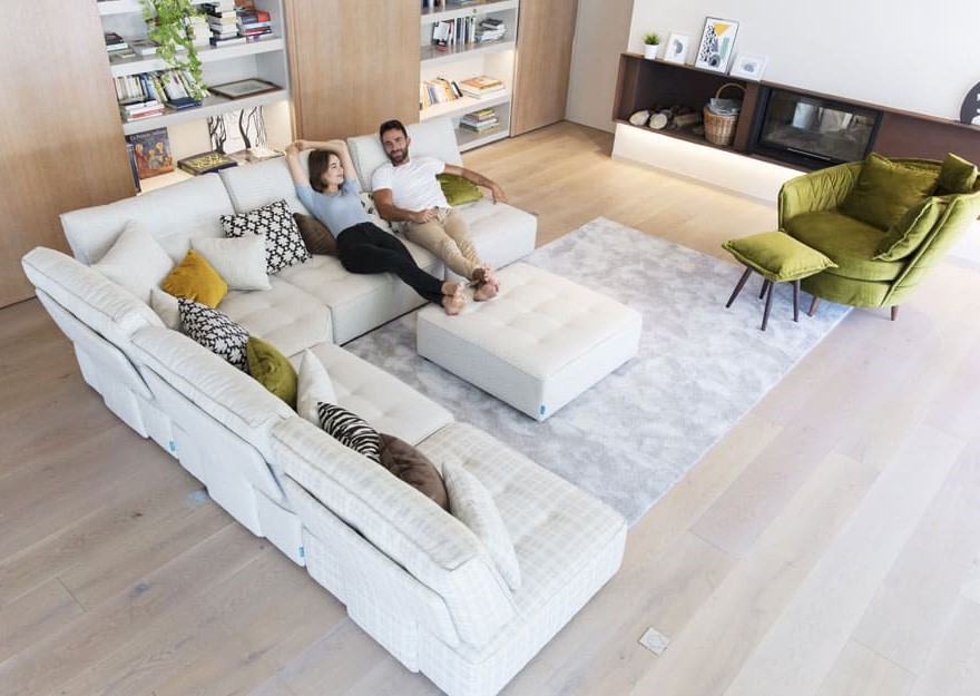 sofa arianne love blanco