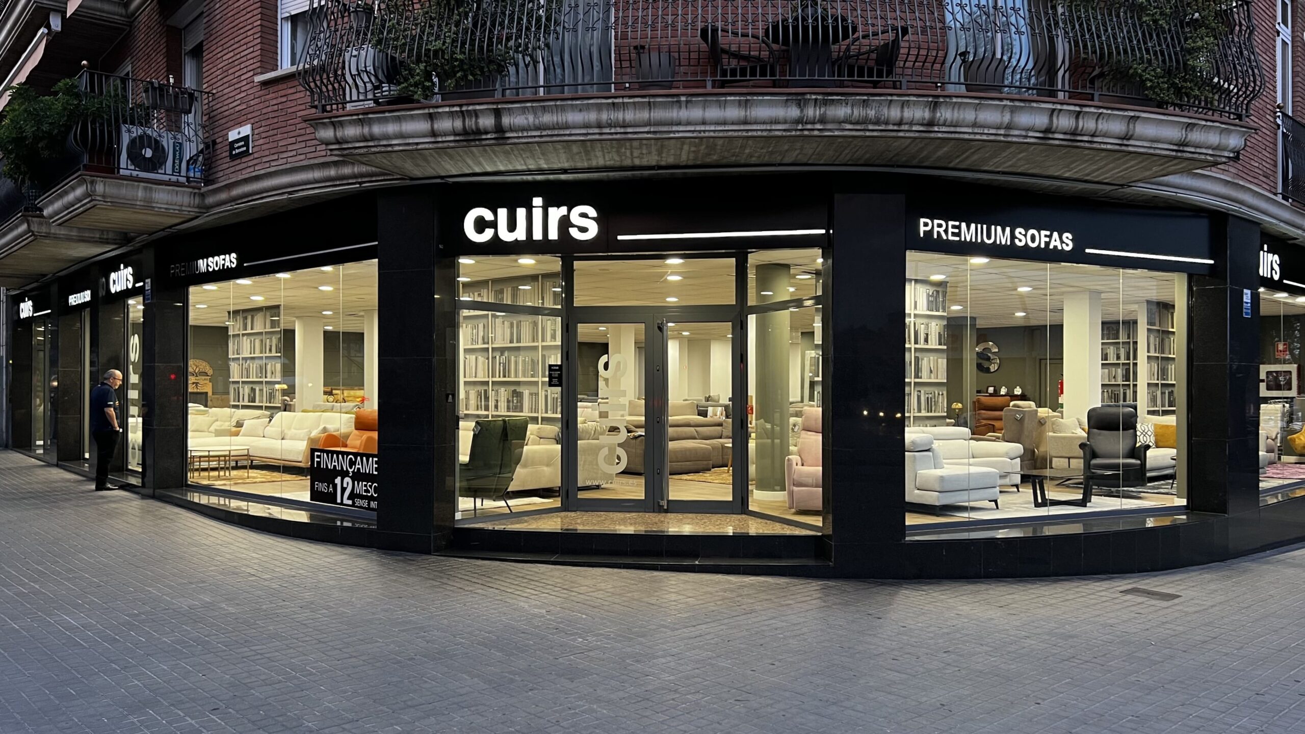 tienda de sofás barberá cuirs