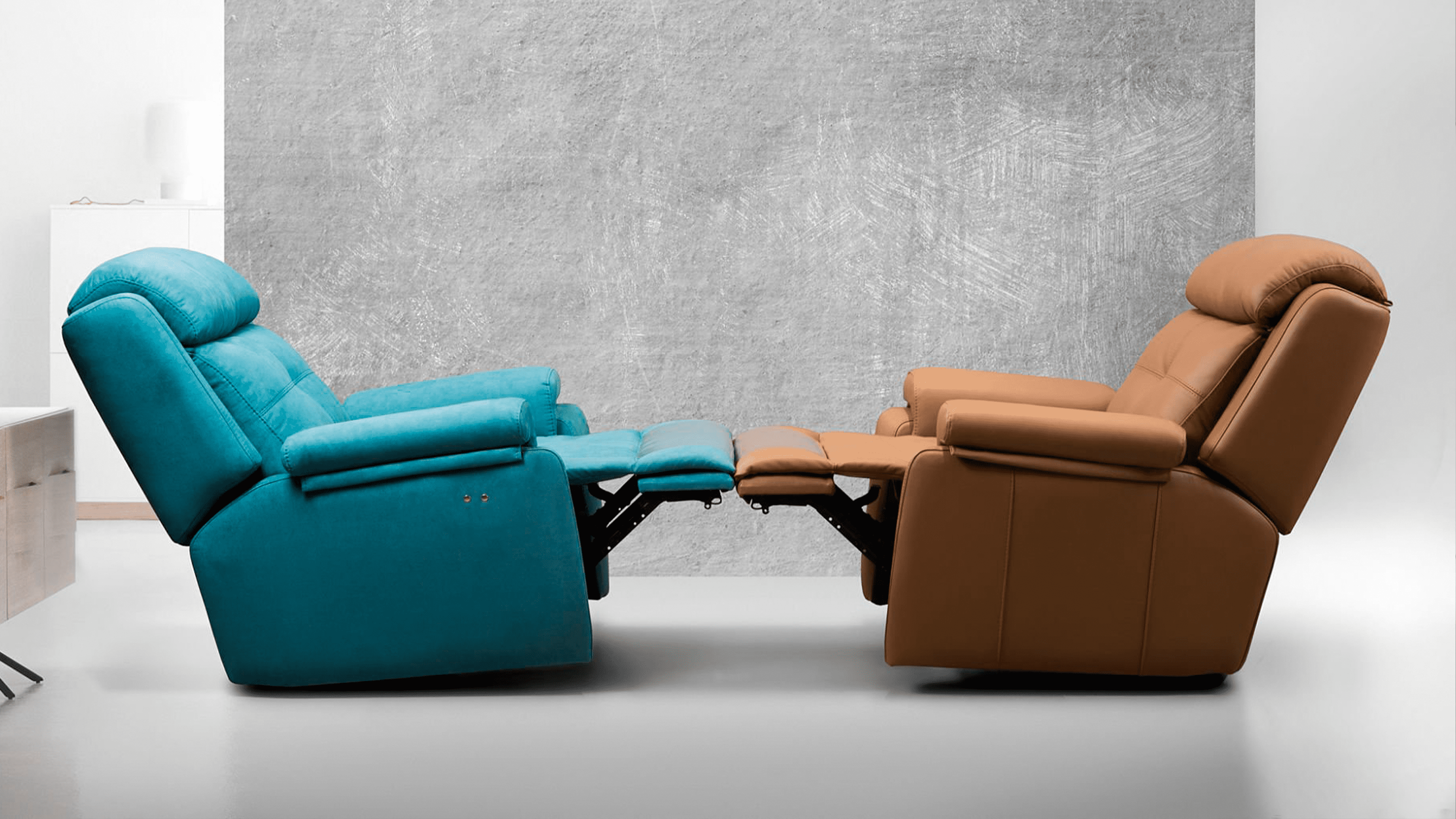 dos sillones motor relax