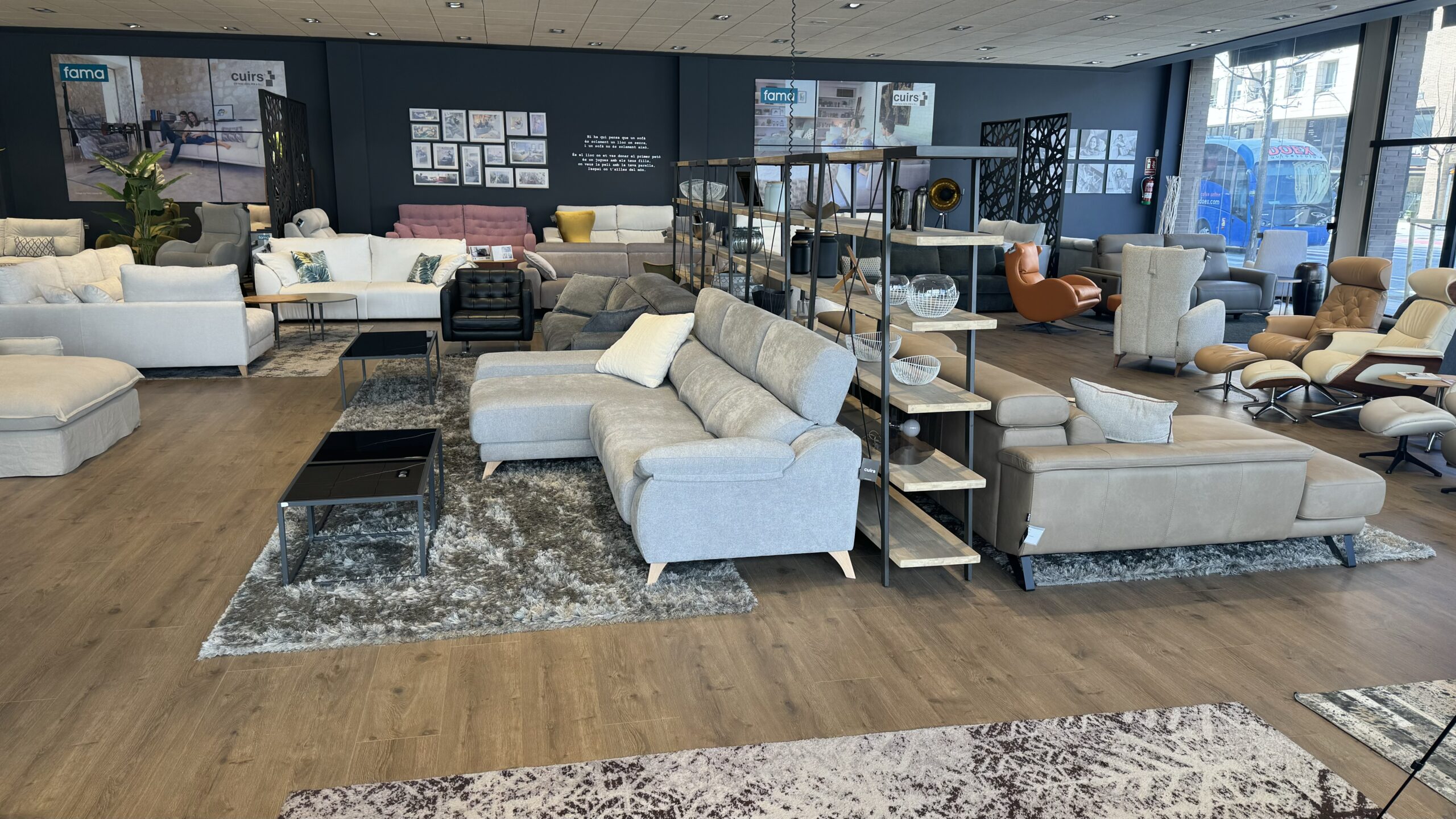 sofa chaise longue gris blog