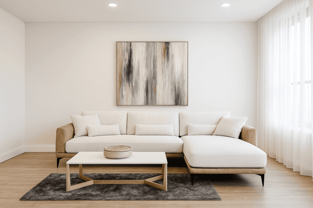 sofa respaldo bajo